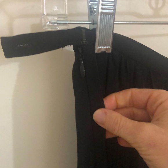 Talbots maxi black pleated skirt - Picture 5 of 7